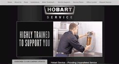 Desktop Screenshot of hobartservice.com